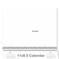 Tejas_Calender - Wall Calendar 11  x 8.5  (18 Months)