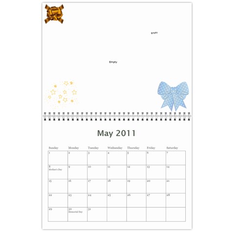 Tejas Calender By Sreelatha May 2011