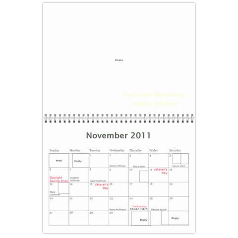 Calendar 2010 Cl By Erica Nov 2011