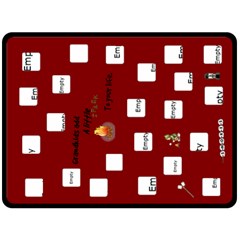 Grandpa blanket - 80  x 56  Fleece Blanket (Large)