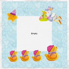 Blanky Bunny Ducks In A Row Nursery Canvas 2 20 X 20