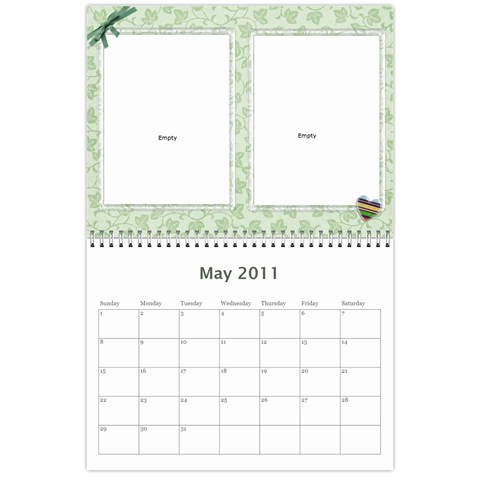 Calendar2011 By Snezhana Angelova May 2011