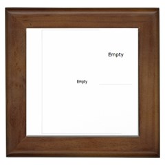 It s A Girl Framed Tile