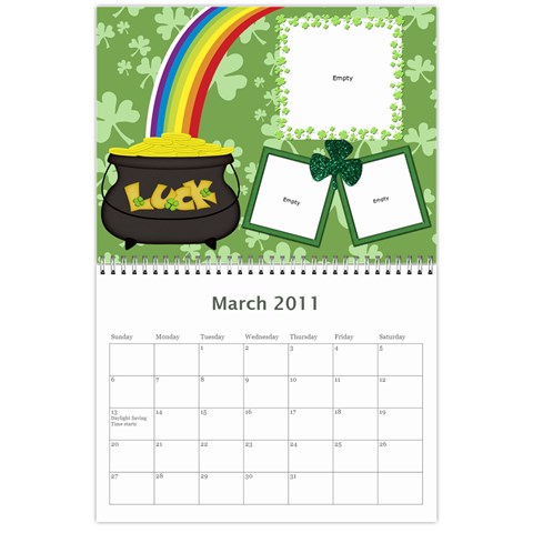 Dad s 2011 Calendar By Angela Cole Mar 2011