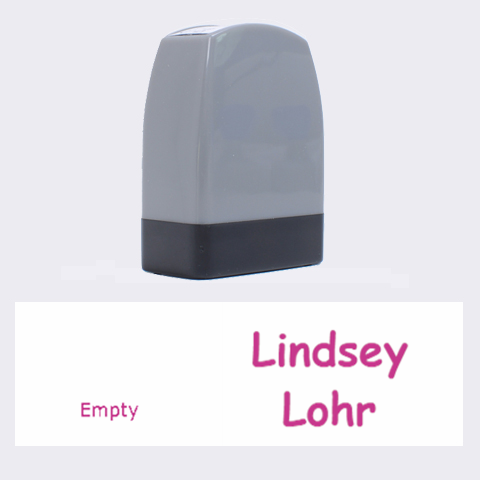 Lindsey Stamp By Daedra 1.4 x0.5  Stamp