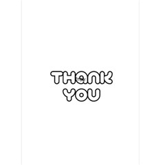 moonjelly thank you - Greeting Card 4.5  x 6 