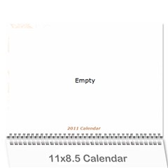 Naptural Roots 2011 Calendar - Wall Calendar 11  x 8.5  (12-Months)