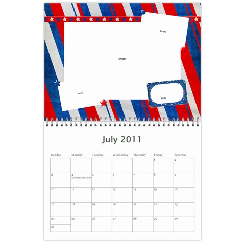 2011 Calender By Lindsay Mizer Jul 2011