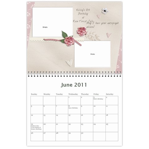Calendar By Paula Good Jun 2011