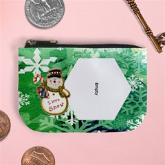 I love snow snowflake mini coin purse I love snow snowflake mini coin purse