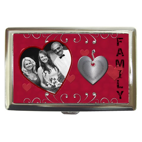Family Cigarette/money/business Card Case By Lil Front