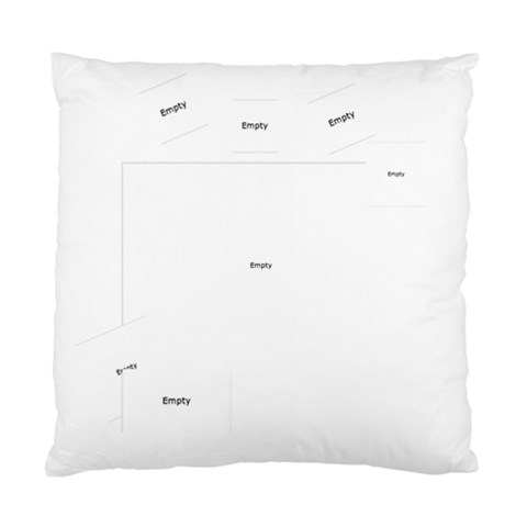 Custom Cushion Case (two Sides) Back