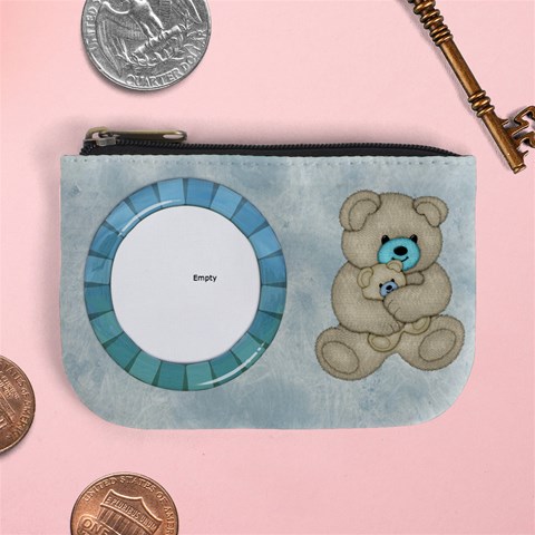Little Boys Mini Coin Purse1 By Joan T Front