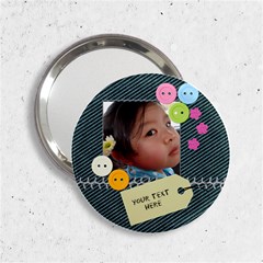 Denim Cuteness Compact Mirror - 2.25  Handbag Mirror