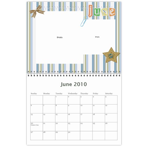 N And D Calendar  11 By Laura Jun 2010