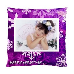 merry christmas princess snowflake cushion (5 styles) - Standard Cushion Case (Two Sides)