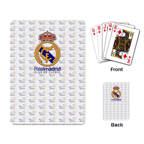 Real Madrid Cards By Anton Back