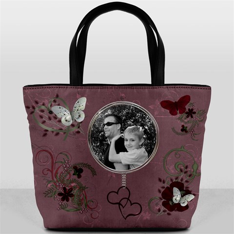 Midnight Sun Bucket Bag Back