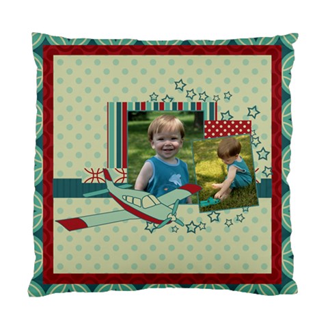 Airplane Cushion Case By Klh Front