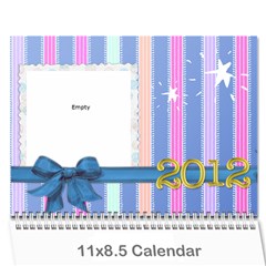 FAMILY CALENDAR 2012 - Wall Calendar 11  x 8.5  (12-Months)