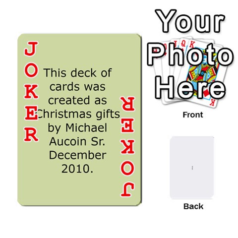 Deck2 By Michael Aucoin Front - Joker2
