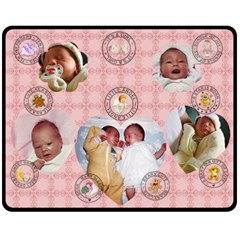 Baby Girl Medium Fleece Blanket (4 styles) - 60 x 50 Fleece Blanket (Medium) Baby Girl Medium Fleece Blanket (4 styles) - 60 x 50 Fleece Blanket (Medium)
