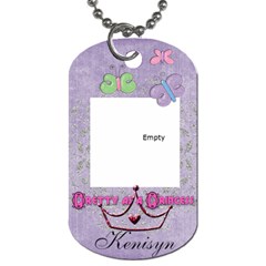 Dog Tag (Two Sides)