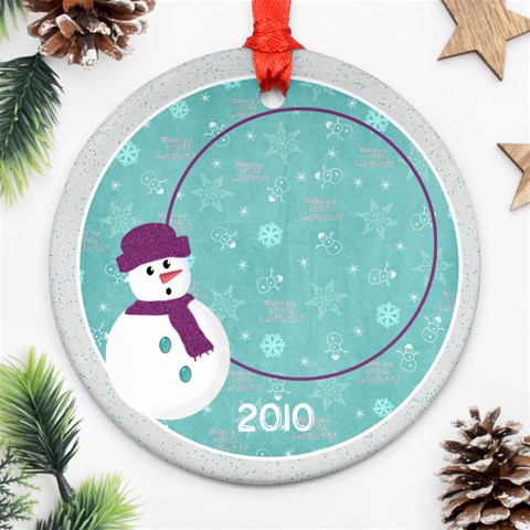 Gumdrops Snowman By Bitsoscrap Front