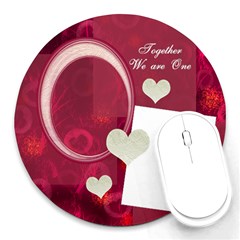 Together we are One pg22 round mousepad Together we are One pg22 round mousepad