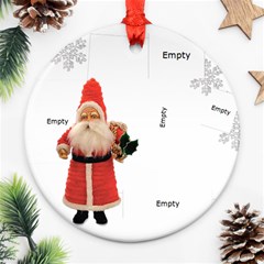 Santa Remember when plaid 2024 Christmas ornament round - Ornament (Round) Santa Remember when plaid 2024 Christmas ornament round - Ornament (Round)