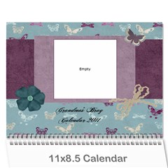 Calander - Wall Calendar 11  x 8.5  (12-Months)