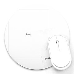 I Heart you love round mousepad I Heart you love round mousepad