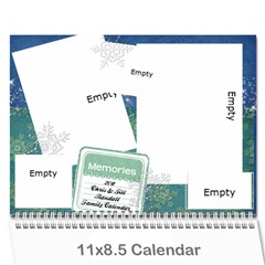 Randall Family 2011 Calendar - Wall Calendar 11  x 8.5  (12-Months)