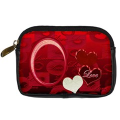 I Heart You love 10 leather camera case - Digital Camera Leather Case I Heart You love 10 leather camera case - Digital Camera Leather Case