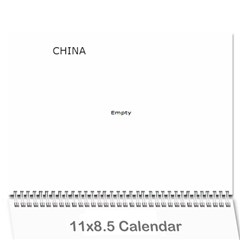2011 calendar - Wall Calendar 11  x 8.5  (12-Months)