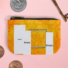 Yellow Flowers Coin Purse - Mini Coin Purse