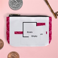 Pink, Black, & White Mini Coin Purse Pink, Black, & White Mini Coin Purse