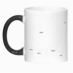 I Heart You Brown White For Him Custom Morph Mug