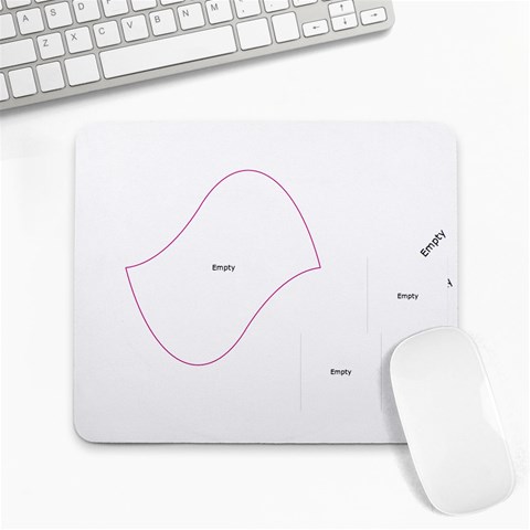 New Year Mouse Mat 1 By Joan T 9.25 x7.75  Mousepad - 1