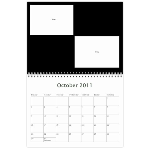 Calendar Nonni By Vittoria Oct 2011