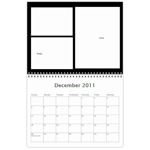 Calendar Nonni By Vittoria Dec 2011