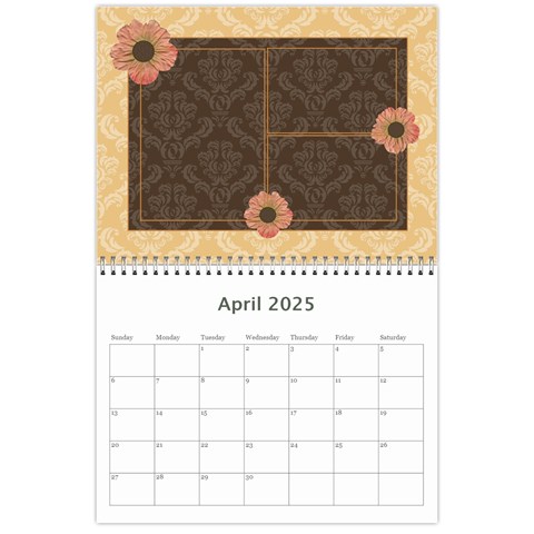 Heritage 12 Month Calendar By Klh Apr 2025