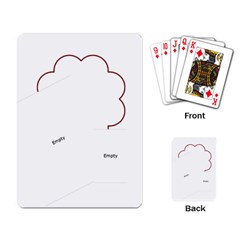 Girls Just Wanna Have Fun Playing cards - Playing Cards Single Design (Rectangle)