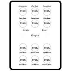Graduation Black & White Xl Fleece Blanket
