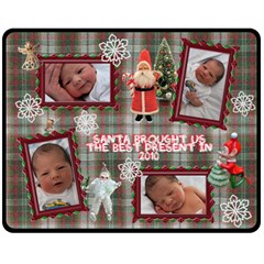 Santa Brought Us the BEST Present in 2010 Medium Fleece Blanket (4 styles) - 60 x 50 Fleece Blanket (Medium) Santa Brought Us the BEST Present in 2010 Medium Fleece Blanket (4 styles) - 60 x 50 Fleece Blanket (Medium)