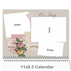 2011 Family Calendar - Wall Calendar 11  x 8.5  (12-Months)