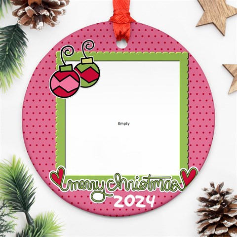 Circle Ornament 1 By Martha Meier Front