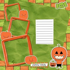 Spooky Cuties Scrapbook Pages - ScrapBook Page 12 x 12 Spooky Cuties Scrapbook Pages - ScrapBook Page 12 x 12