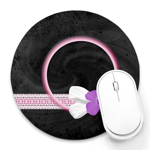 Mouse Pads By Brooke 8 x8  Round Mousepad - 15