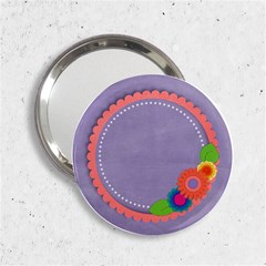 Flowers-pocket mirror - 2.25  Handbag Mirror